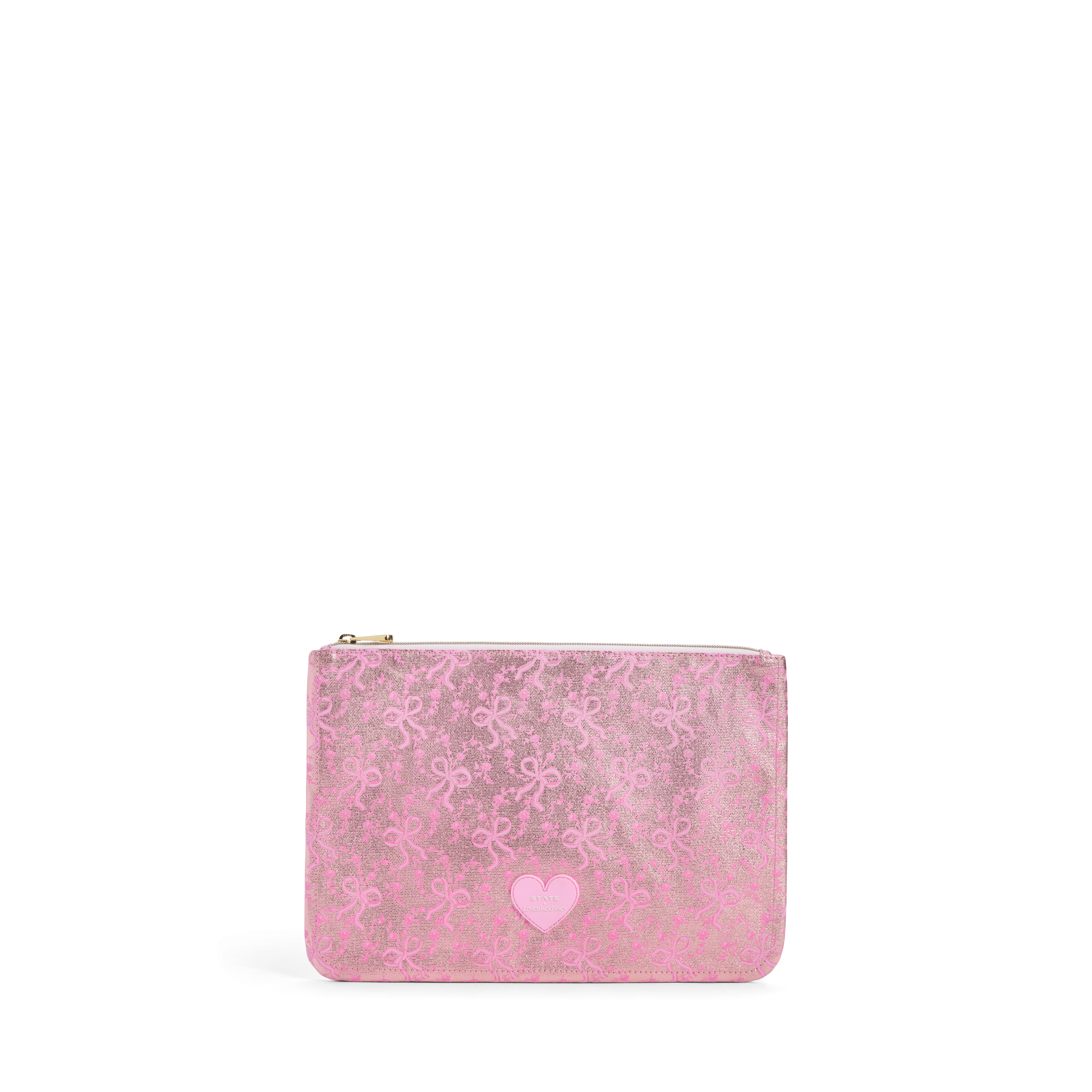STATE x LoveShackFancy Laurel Flat Pouch